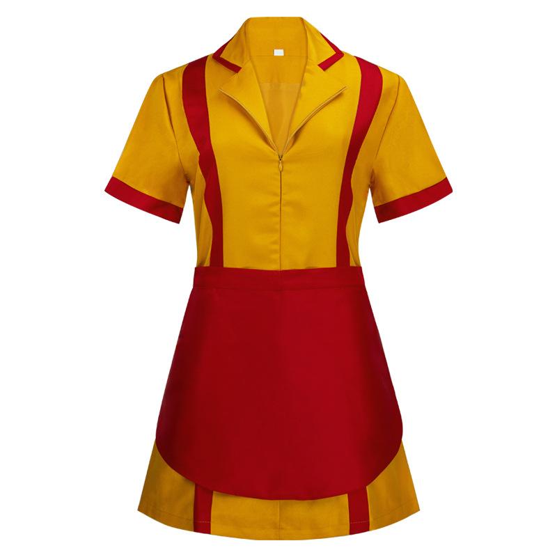 Halloween BrokeGirls cosplay bar discoteca costume Edizione limitata di Halloween