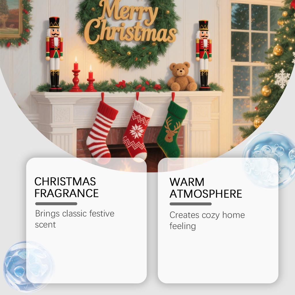 Weihnachts-Aromaöl-Set Mit Milden Inhaltsstoffen Und Einem Langanhaltenden Duft Ist Ein Festliches Zuhause-Geschenk 60ML
