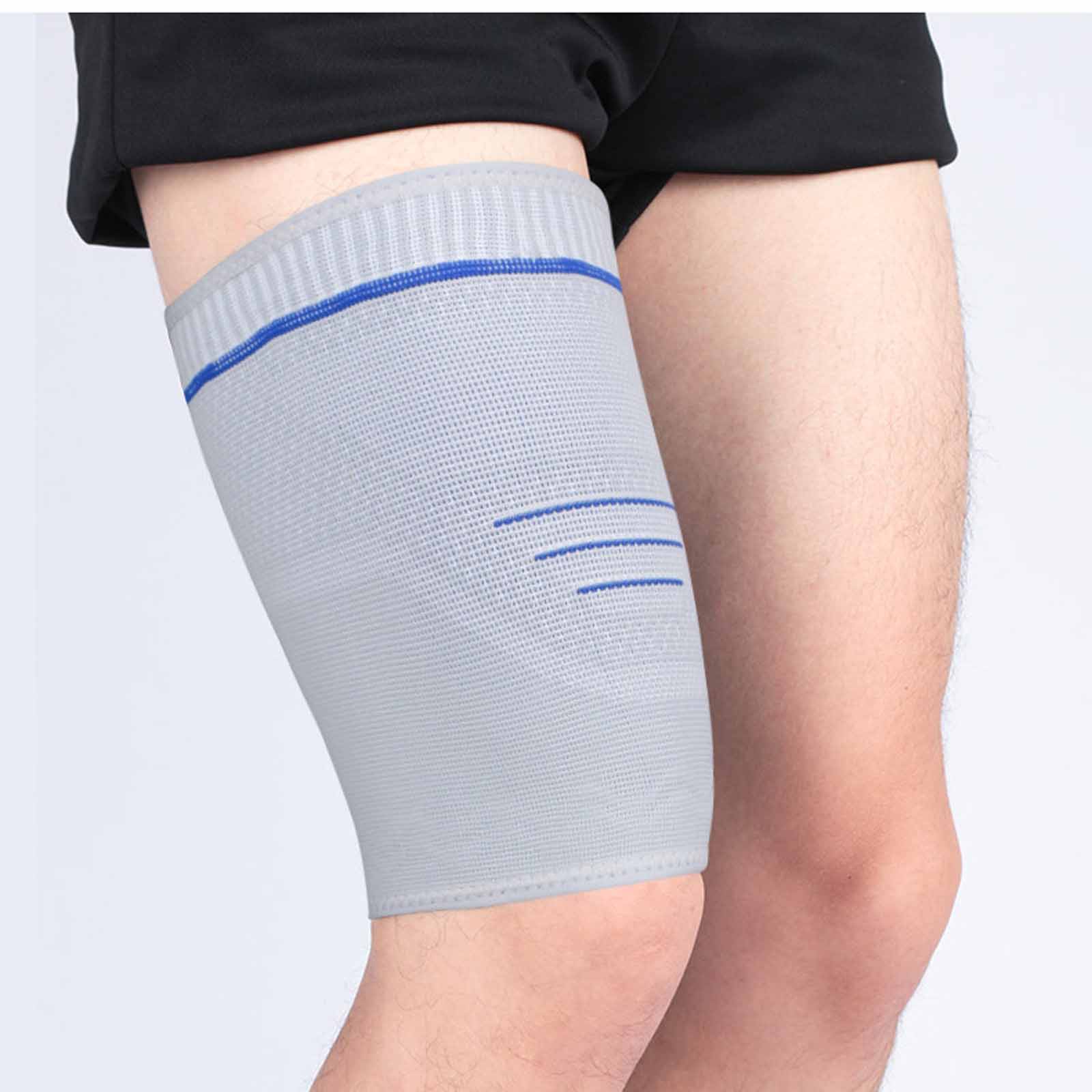 

Спортивные накладки на ноги – Вязаные компрессионные протекторы для мужчин и женщин, для бега на открытом воздухе, баскетбола, муай-тай и верховой езды L