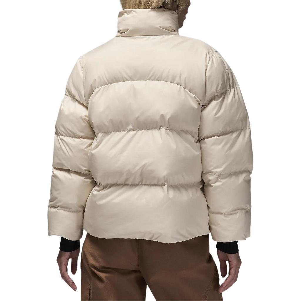 New Jordan Puffer Jacket Women's Legend Light Brown FZ4528-203