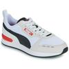 Puma R78 Men White Black Red 393910-05