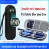 Portable Insulin Cooler Bag with Ice Packs and Cold Compress