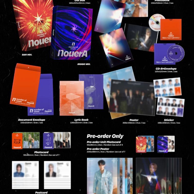 Nouera 2nd Mini Album Set Of 2