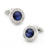 Igame Crystal Cuff Links Quality Brass Material Stone Cufflinks For Wedding Men