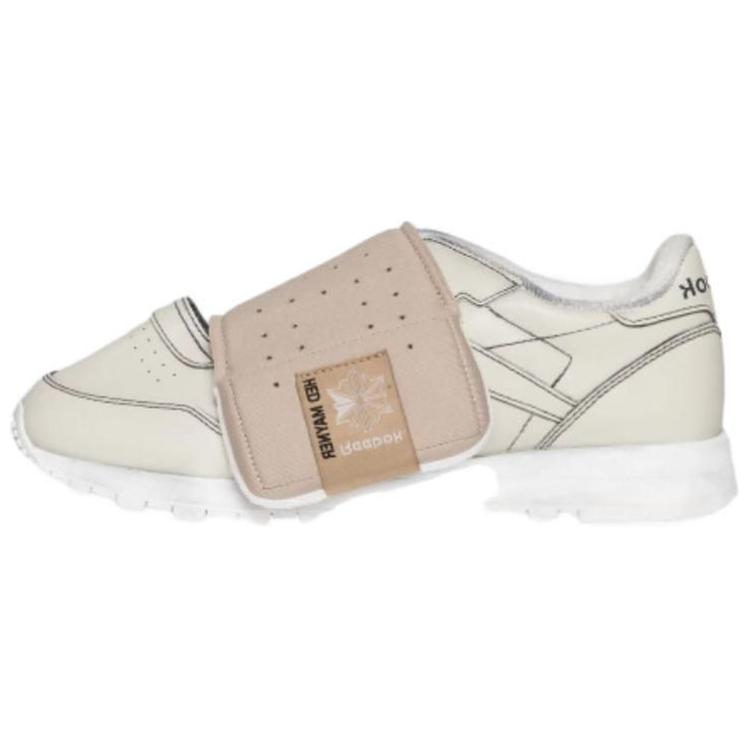 

Reebok Hed Mayner X Classic Leather Повседневные Универсальные Амортизирующие Прочные Кроссовки с Низким Верхом для Образа Жизни Унисекс Кроссовки Бежевый RMIA041C99LEA0010161 42
