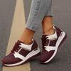 Fashion Women Sneakers Platform Leather Patchwork Casual Sport Shoes Ladies Outdoor Running Vulcanized Shoes for Women Zapatos De Mujer