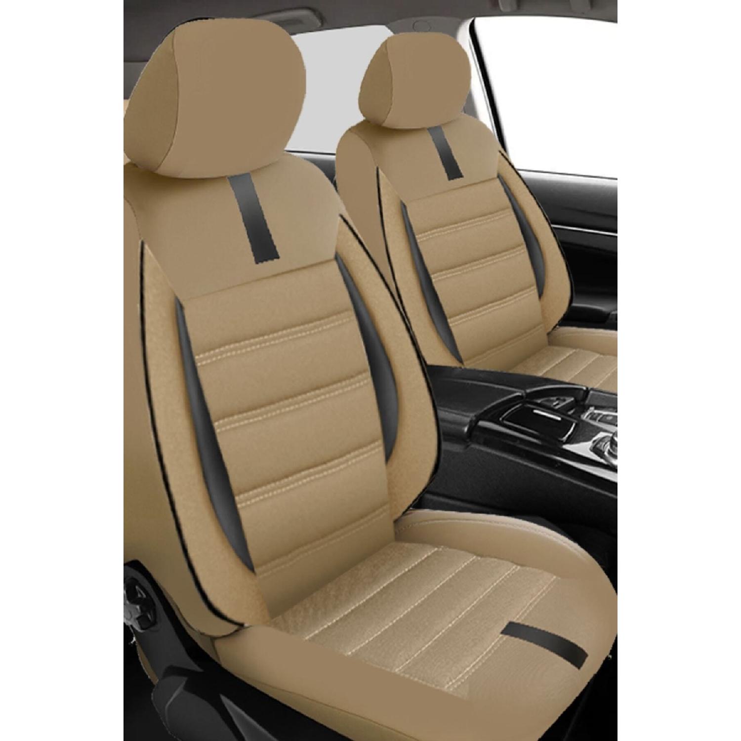 

Чехол на сиденье, совместимый с Renault Broadway, оникс, бежевый