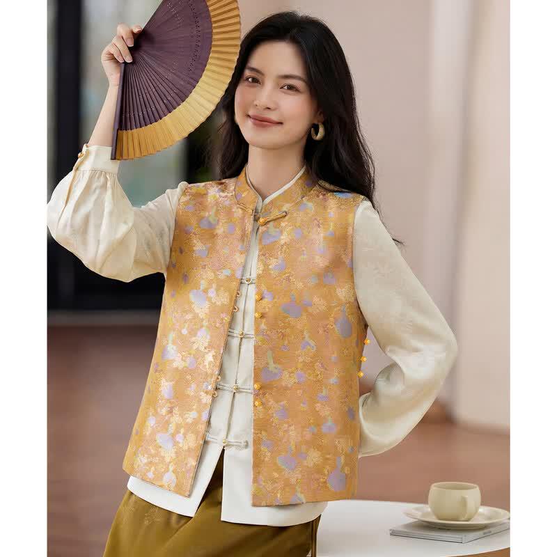 Otiff Chinese Style Reversible Vest M