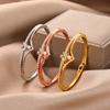 New fashion swan shape simple personality niche light luxury diamond design bracelet alloy butterfly jewelry