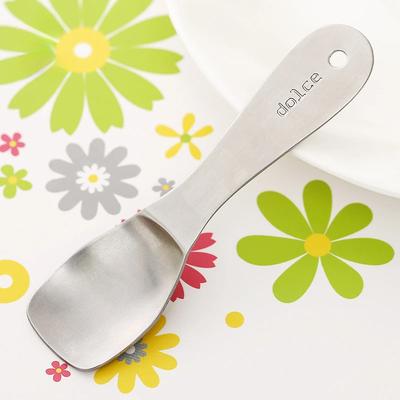 Cuillère à Glace en Yaourt Acier Inoxydable Cuillère à Dessert Créative Cuisine Ménage Vaisselle Qualité Alimentaire Mini Petite Cuillère pour Enfants