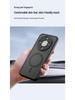 Honor X70/X9d Airbag Anti-Fall Mattes Magnetisches Handyhülle, Qi-kompatible Armor 400.