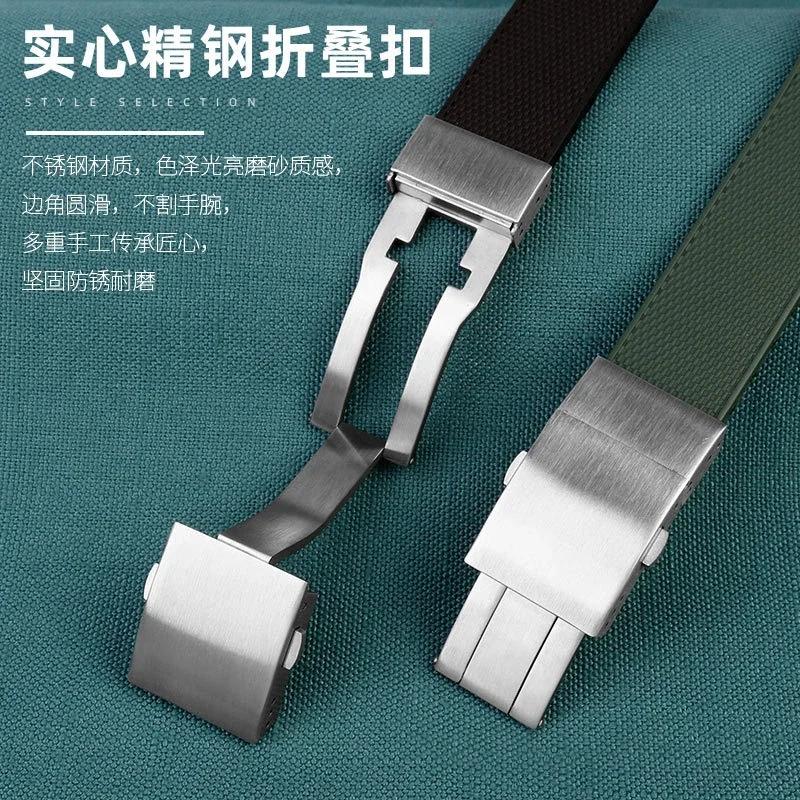 Rubber Silicone Watch Strap Waterproof Watchband for Longines Strap for Conquest HydroConquest L3.742 782 Series 21mm
