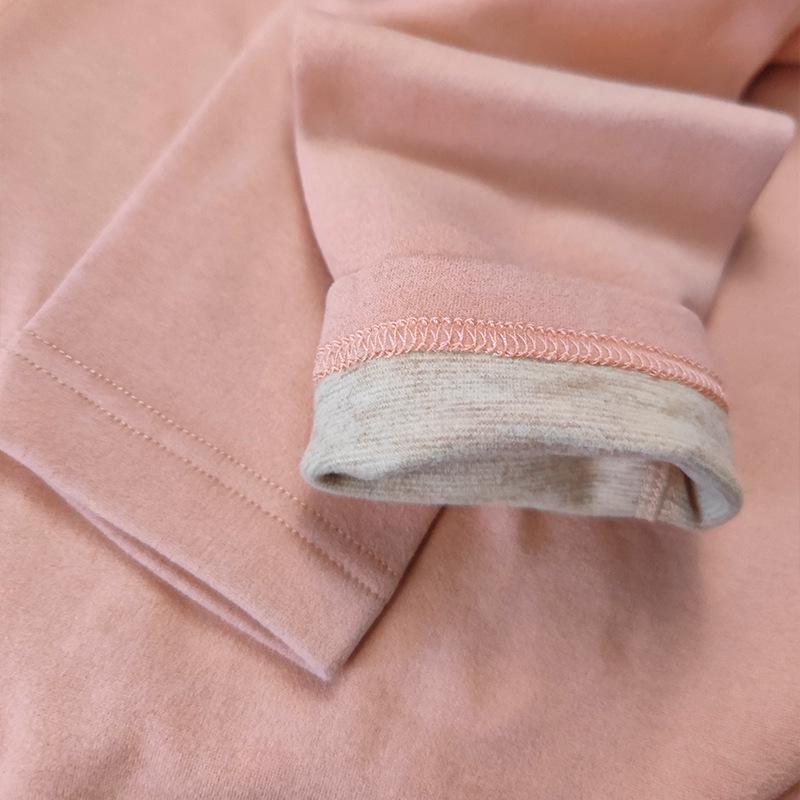 Mink Velvet Thermal Underwear Set: Quick-Warm Brushed Couple's Autumn Outfit for Men and Women - Thick and Cozy.
