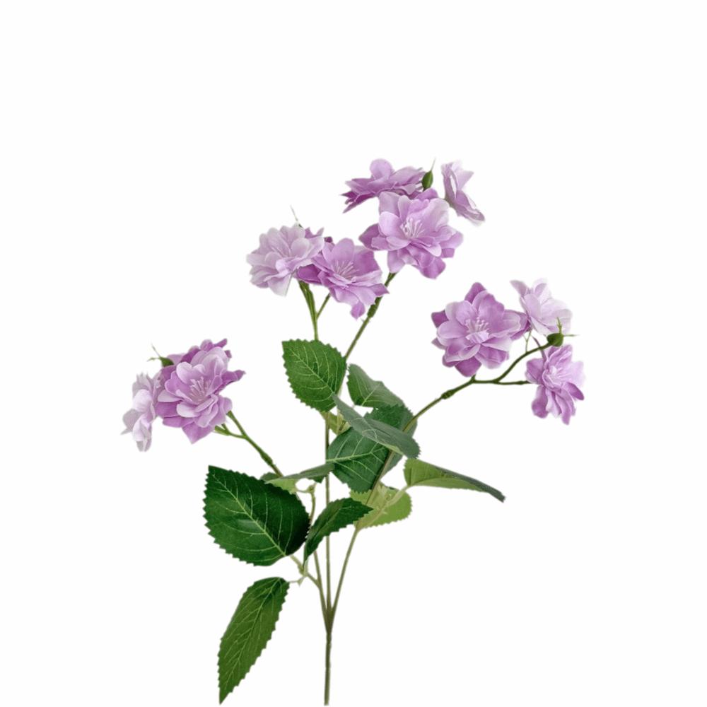 Green Leaves Artificial Jasmine Flower Silk Petals Faux Flower Simulation Flower Desktop Ornaemnt