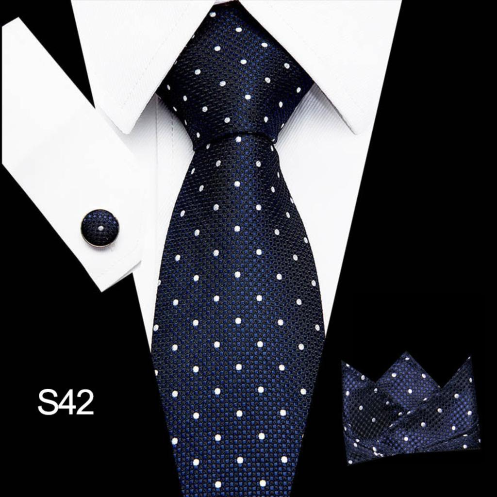 Men's Business Professionals Striped Tie Wedding Suit Accessories Polyester Tie Men