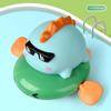 Wind-Up Pig Pull String Bath Toys, Baby Kids Water Fun Swimming Pool Floating Squeeze & Spray Animal Water Toys For Kids