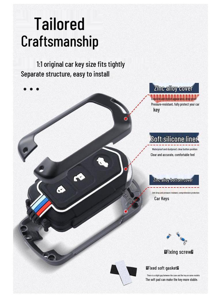 Compatible Key Case for Toyota Vios, Yaris, L Highlander, Camry, and Yaris X