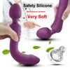 PDual-Ended USB Vibrator - Powerful G-Spot & Clit Stimulator, Rechargeable Massager for Women, Adult Sex Toy