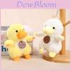 Plush Duck Keychain Toy With Pp Cotton Filling For Girls Bag Decor Gift