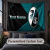 Custom Name Text Tapestry,SC Freiburg Decorative Wall Hanging, Background Tapestry For Home Bedroom