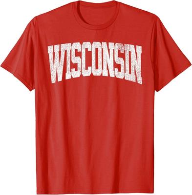 Wisconsin Vintage City Lover Present Cool Travel Unisex T-Shirt Unisex T-Shirt