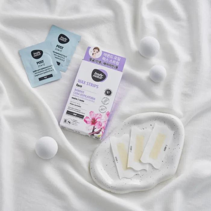 

Wax Strip Face Sweet Almond Oil (12+2 pcs)