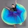 Xinjiang Meisjes Moderne Dans Chiffon Rok - 720 Graden Draai Oefen Kostuum