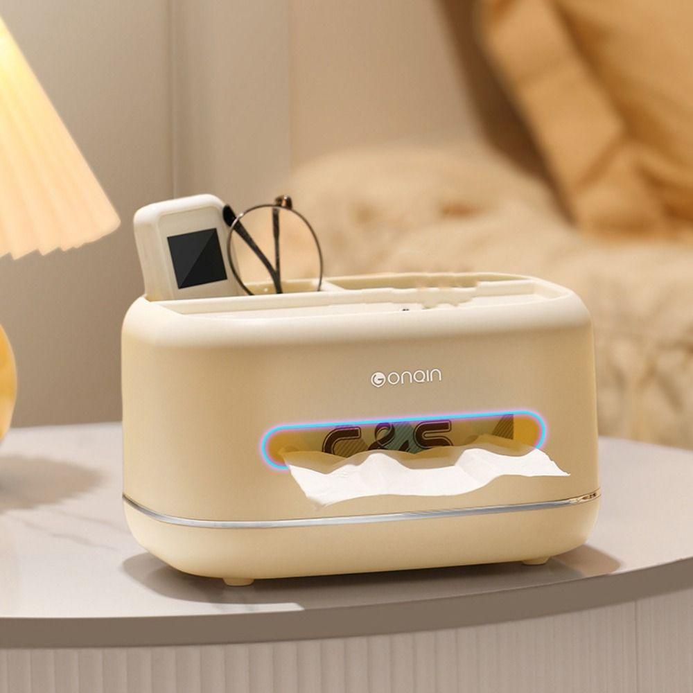 Multi-purpose Tissue Box Exquisite Mobile Phone Holder Paper Storage Box  Living Room