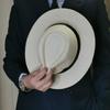 Fashion Men Natural Panama Straw Hat Summer Trendy Beach Sun Hats Solid Color Fedoras Ribbon Casual Cowboy Jazz Cap Gangster Cap