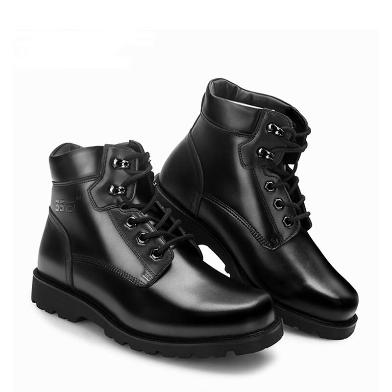 Jihua 3515 Strongman Men's Wool Lined Winter Boots