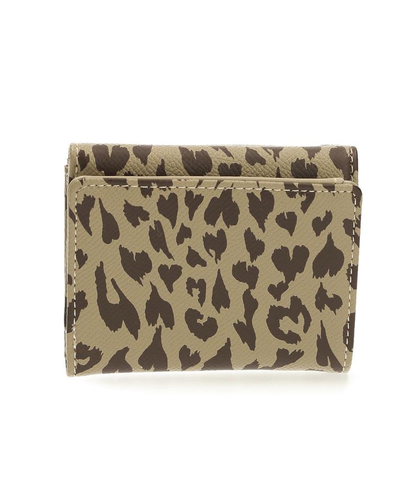 X-girl Heart Leopard Mini Wallet