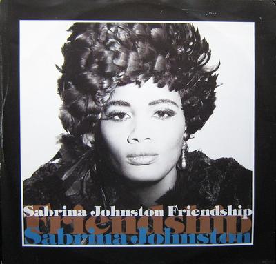 Disque 12 pouces SABRINA JOHNSTON - Friendship YZ637T EastWest 1991 UK Dance & Electronica Occasion