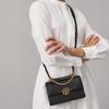 Tory Burch Miller Iconic Double T Logo Chain Shoulder Bag Mini Women Handbags Black 80532-001
