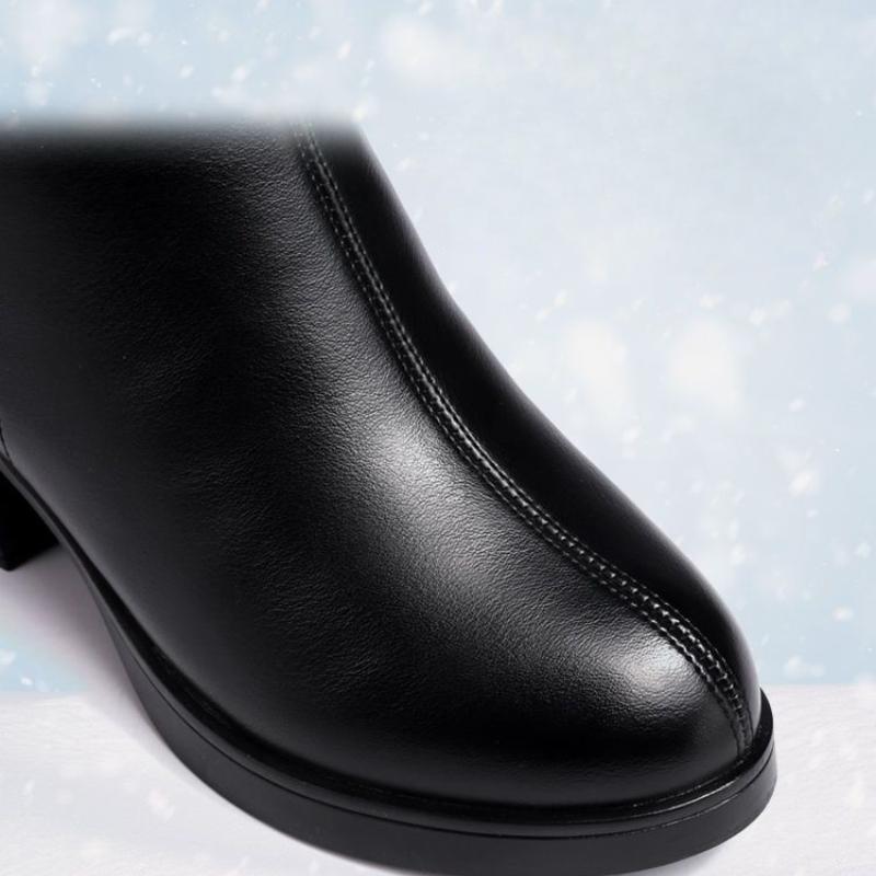 Autumn Winter Black Ankle Boots for Women Fashion Casual British Style PU  Leather Shoes Female Shoes – buy the best products in the Ayzeze online  store