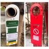 Scaffold Site Safety Overhaul: Fire Extinguisher Inspection and Warning Label Tag