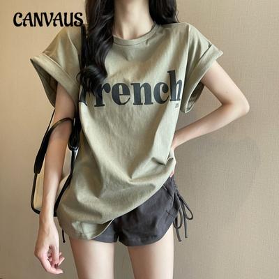 Summer Women's T-shirt Loose Short-sleeved Tops
