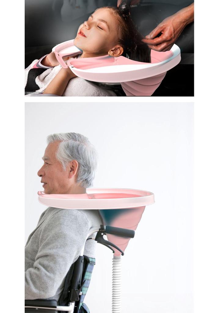 Versatile Shampooing Basin for All Ages: Suitable for Seniors, Pregnant Women, Children, and Patients. Perfect for Home Hair Care.