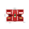 2xColumn Leveler Foldable Level Bubble Vial Rotating Post