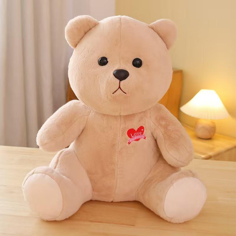 Cute Little Bear Doll Plush Toy Mumu Bear Ranran Rabbit Doll Birthday Gift Sleeping Doll Gift