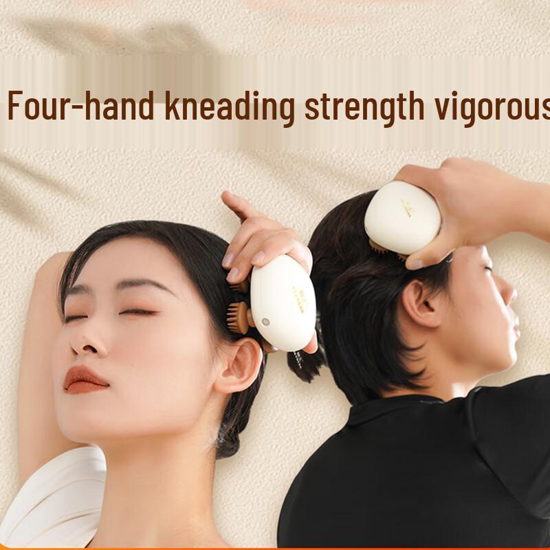 

HEZHENG Cute Cat Paw Scalp Massager