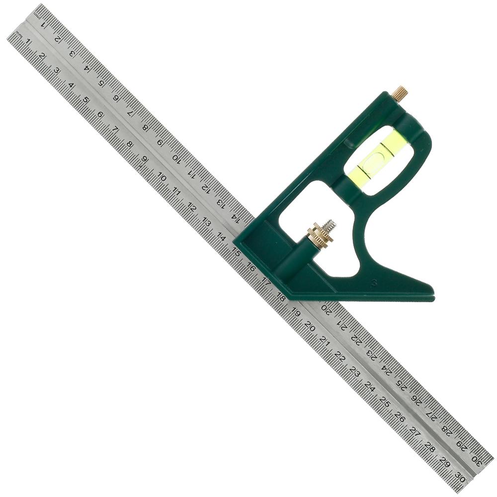 300mm Adjustable Combination Square Angle Ruler Diy Precise Woodworking Ruler Carpenter Tools Stainless Steel Measuring Tools