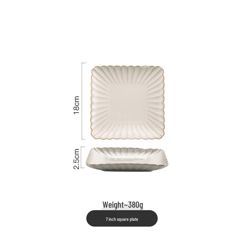 European Style Ceramic Dinner Plate