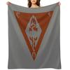 Morrowind Emblem Throw Blanket Tourist Blankets For Baby Flannel Fabric Luxury Designer Blankets