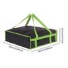 Delivery Pizza Insulation Bag Cold Food Storage Large Capacity Reinforced Carry Handle for