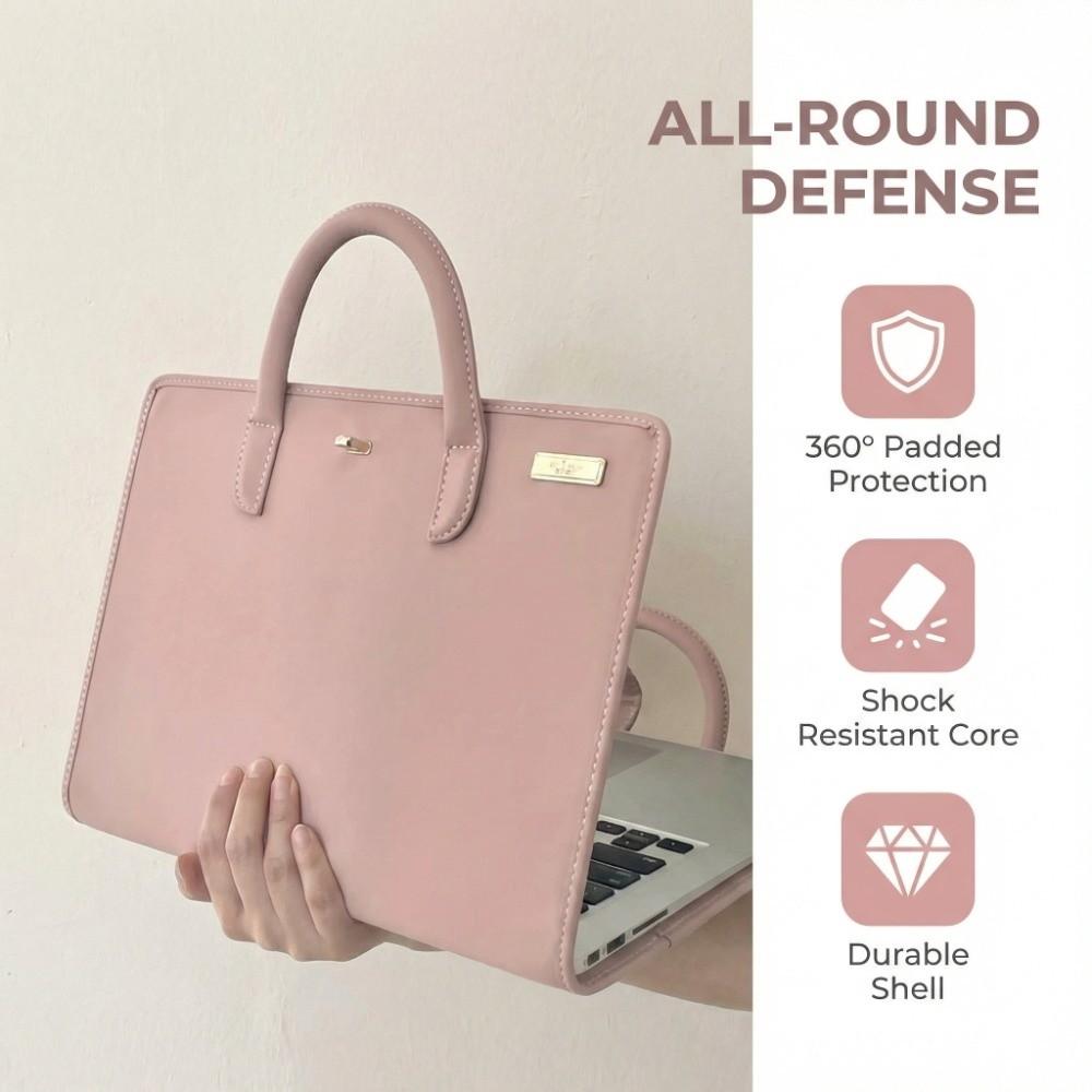 PU pouzdro na notebook s rukojetí Ochranné pouzdro na notebook pro Macbook, Lenovo, Xiaomi, Huawei