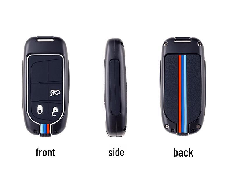 Jeep Key Case for Compass, Cherokee, Renegade, Grand Cherokee & Grand Commander