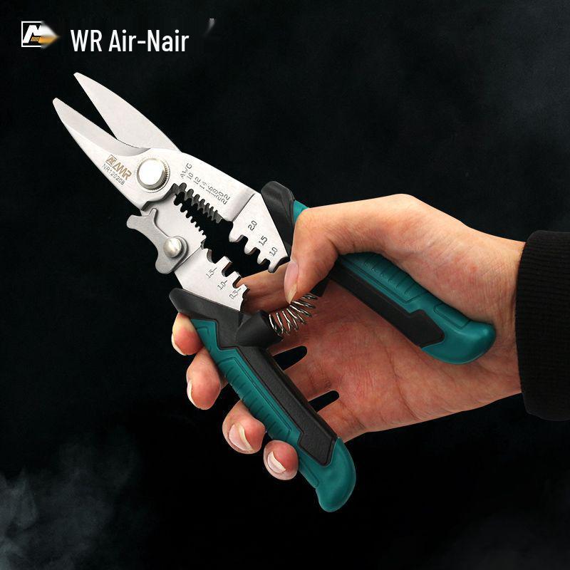Multifunctional Heavy Duty Electrician Snips & Wire Cutters
