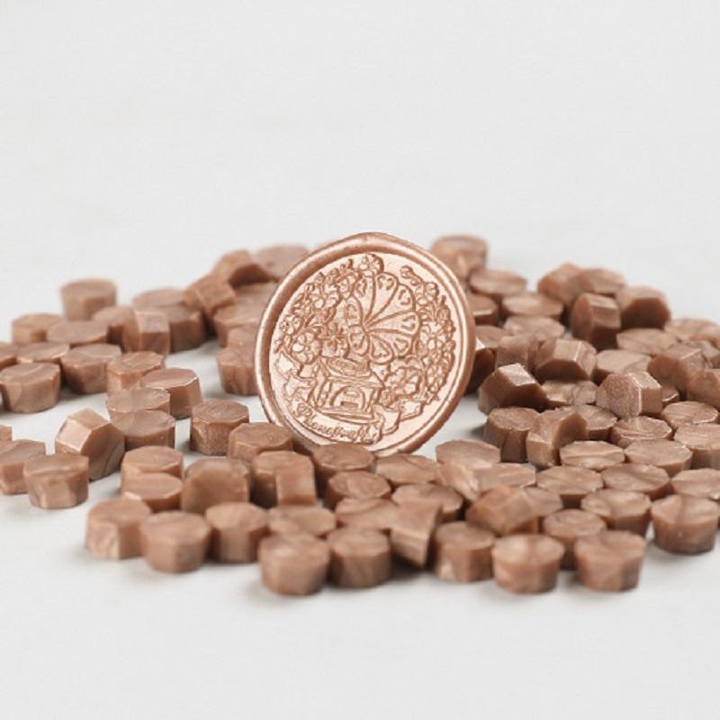 100 шт. винтажная сургучная печать для марок, ретро восковая печать, бусины, уплотнительные макароны, золото, свадьба, день рождения, восковой лак для печатей, лакр China