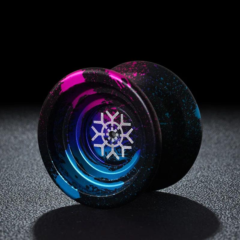 Yoyo Profissional Mágico Yoyo de Metal com Rolamento de 10 Bolas Liga de Alumínio Alta Velocidade Yoyo Não Responsivo Brinquedos Clássicos Para Crianças