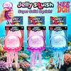 Boîte Surprise Aléatoire Originale Needoh Poulpe Méduse Squishy Couleur Aléatoire Soulagement du Stress Doux Mignon Relaxant À Presser Jouets Sensoriels Apaisants